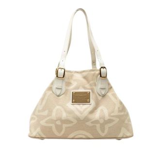 Louis Vuitton Pre-owned Tahitienne Cabas PM - Dames - Pre-owned - Beige - Maat: ONE Size Leer