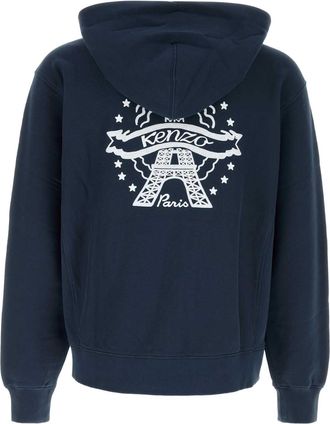 Kenzo Cotton Sweater - Blue