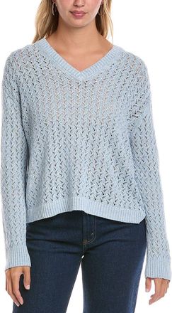 Lafayette 148 New York Cabled Linen & Silk-Blend Sweater