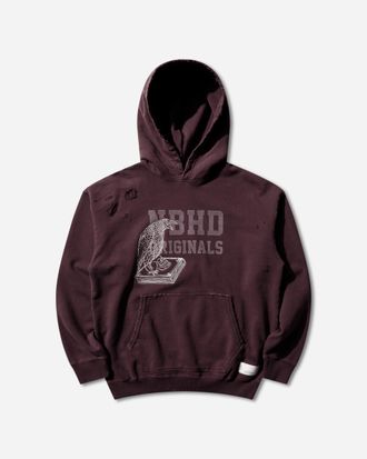 Neighborhood Men s Savage Sweat Hoodie Burgundy