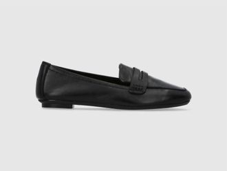 Reqins Womens Hema Cuir Shoes In Noir