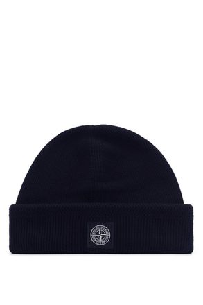 Stone Island S00D7 PATCH LOGO HAT Size: OS, colour: NAVY