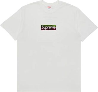 SUPREME Los Angeles Fire Relief Box Logo T-Shirt White SS25T61-WHITE
