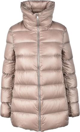 ANNIE PARIS Zip Down Jacket - Beige