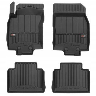OEM Alfombras De Goma, Felpudos, Felpudo Nissan Rogue 2 2017-2020, Canaleta 3d
