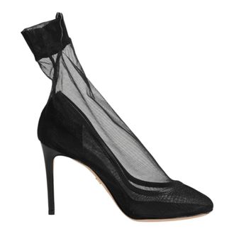 Dolce & Gabbana Dames, Schoenen, Zwart, Maat: 36 EU Leer