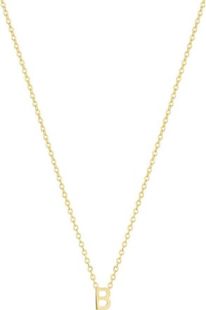 Set & Stones Cheyenne Initial Necklace in B at Nordstrom