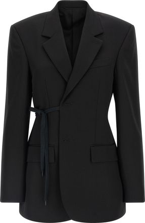 Balenciaga Wrap Tailored Blazer