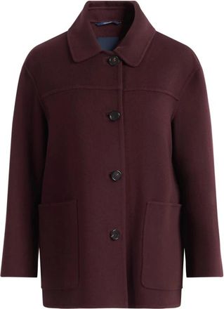 Max Mara Jassen, Dames, Rood, XS, Wol, Smmgiugno Kort Enkeljasje
