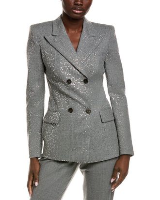 Michael Kors Trop Wool & Silk-Blend Jacket