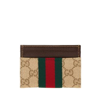 Gucci GG Canvas Card Holder