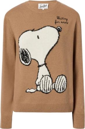 MC2 Saint Barth Dames, Truien, Bruin, Maat: XS