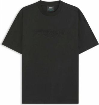 HUGO BOSS Hombre, Camisetas, Negro, Talla: XL