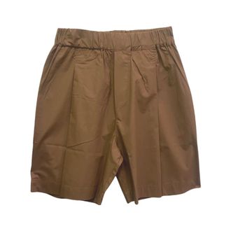 A Paper Kid Casual Shorts, male, Brown, Size: M Popeline Shorts
