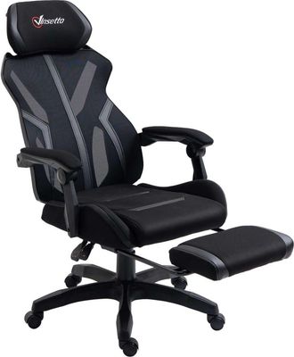 Vinsetto Silla de oficina 65x65x129 cm negro