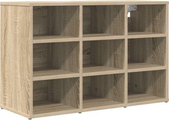 vidaXL Vidaxl - Shoe Cabinet Sonoma oak 77.5 x 30 x 51 cm Engineered wood