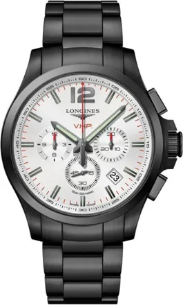 Longines conquest v.h.p. 44 mm - Dames - Horloges - Zwart - ONE Size - Accessoires