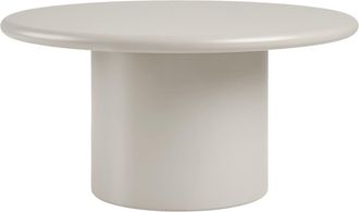 Moloo Mesa de centro color arena &oslash;80 cm