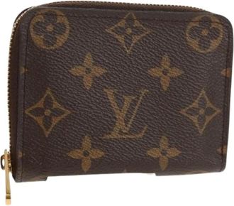 Louis Vuitton Pre-owned Wallets, female, Brown, Size: ONE SIZE Pre-owned Canvas Wallet