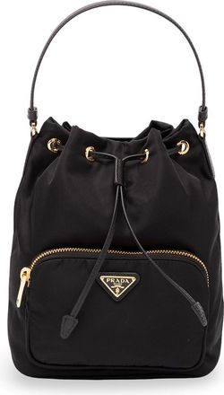 Prada Prada Duet Re-Nylon Bucket Bag