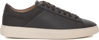 HUGO BOSS Kieran Tenn Sneaker - Heren - Sneakers - Bruin - 45 EU - Schoenen