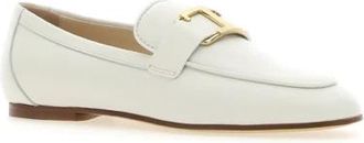 Tod's Loafers - Dames - Loafers - Wit - 41 EU - Schoenen