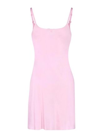 Courr&egrave;ges Silk mini dress