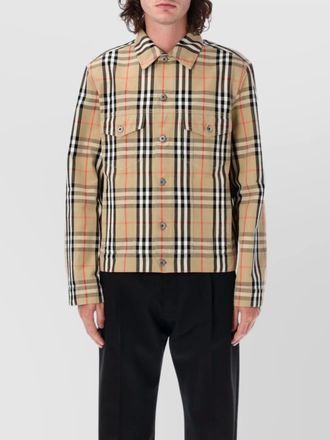 Burberry cotton shirt jacket