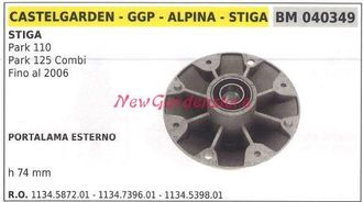 STIGA Sports Cubo De Cuchilla Para Park 110 Stiga 040349 Tractor Cortac&eacute;sped Con Asiento