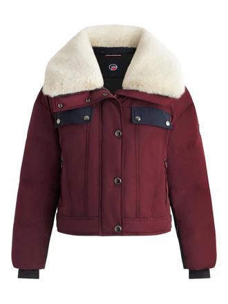 Fusalp Lakki faux-fur-collar jacket - Rood