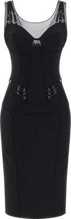 Elisabetta Franchi Polyamide Midi Womens Dress