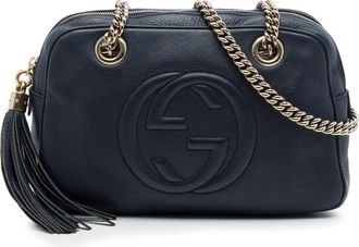 Gucci Pre-owned Gucci Calfskin Soho Chain Zip Shoulder Bag Ladies 1G233R2F5I97126A