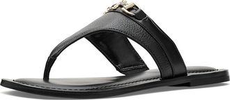 Tommy Hilfiger Goldiea Womens Sandals Black 001 : 5.5 M, Faux Leather