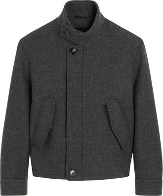 Ami Giacca Harrington imbottita - - Jackets - Uomo - Grigio - XL