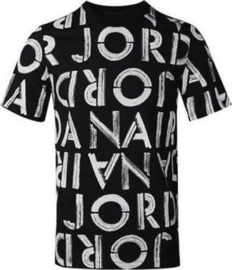 Nike Jordan Air Jordan AS M J LBRAND SS AOP CREW T-shitr Black CN3587-010