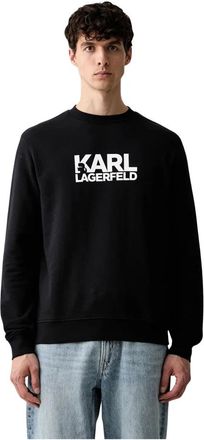 Karl Lagerfeld 705780 Crewneck Sweatshirt - Heren - Sweatshirts - Blauw - XL - Katoen - Hoodies & sweatvesten