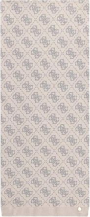 Guess Mutsen en Sjaal Set - Dames - Wintersjaals - Beige - ONE Size - Polyester - Accessoires
