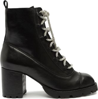 Schutz Womens Kaile Mid Glam Booties In Black