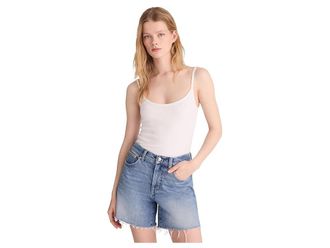 Madewell The Perfect Vintage Mid-Length Short Womens Shorts Midvale Wash : 32, Cotton/Elastane