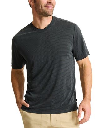 Tommy Bahama Bay Stripe V-Neck T-Shirt