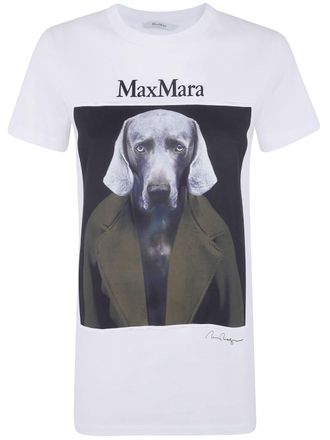 Max Mara T-Shirt Classic Print Mxm Calca