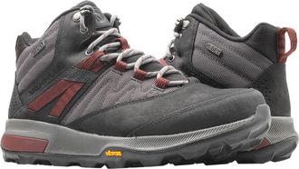 Merrell Merrell Zion Mid Waterproof Black Mens Hiking Boots J16885