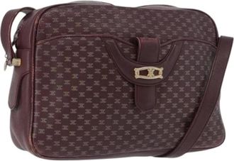 Celine Pre-owned Cross Body Bags, female, Red, Size: ONE SIZE Pre-owned Vintage Cross Body Bag