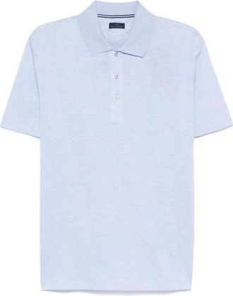 Paul & Shark Klassiek katoenen poloshirt Italiaans design - Heren - Polos - Blauw - 2XL - Katoen - Tops