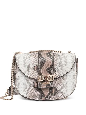 Guess Co Crossbodytas met kettingband - Beige