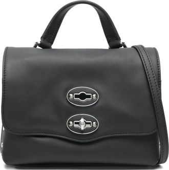 Zanellato Black Postina Mini Satchel