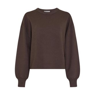 Moss Copenhagen Mercy East Pullover - Dames - Truien - Bruin - Maat: L/Xl Viscose