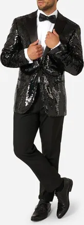OppoSuits Starblazing Black Sequin Dinner Jacket at Nordstrom, Size 36 Regular