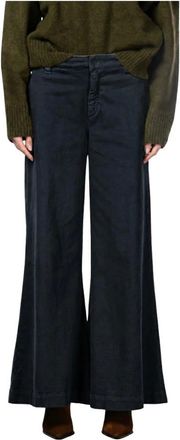 Mason's New York Palazzo Chino Broek - Dames - Broeken - Blauw - Maat: XL Katoen