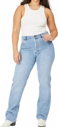 Rolla's Classic Straight Jeans In 90s Blue